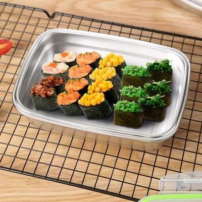 Produktbild von Isolierter 850ml Rechteckiger Lunchbox für Warmes Essen