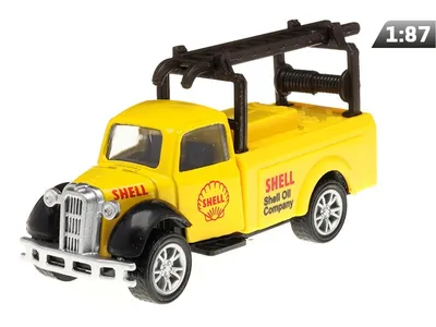 Produktbild von Modell 1:87, Schale Oldtimer mit Leiter