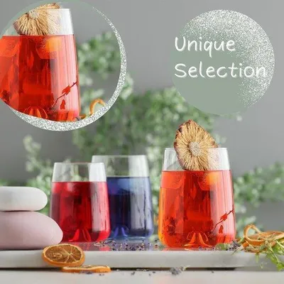 Productafbeelding van Set van 6 cocktailglazen - kristalhelder, 590 ml