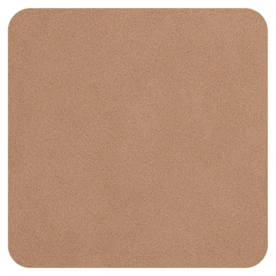 Immagine prodotto di ASA Selection: set di 4 sottopiatti in pelle morbida, colore polvere, 10 x 10 cm – confezione con 4 articoli base