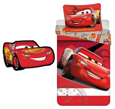 Produktbild von Cars-Bettwäsche-Set; Bettbezug und Kissenbezug