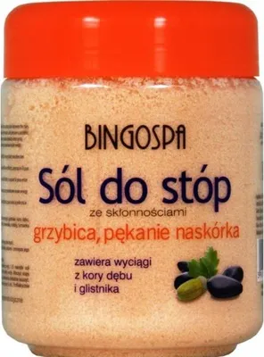 Obrázek produktu pro BingoSpa sůl na nohy se sklonem k tvorbě pásového oparu a krust 550g (U)