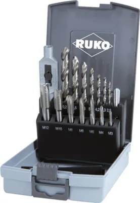 Produktbild von RUKO Gewindebohrer-Satz 245004RO Schnellarbeitsstahl