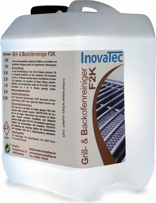 Produktbild von Backofenreiniger F2K, 5 Liter, hochkonzentrierter Fettlöser für Backöfen, Konvektomaten und Grills