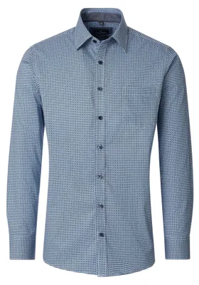Produktbild von CASAMODA - Casual Fit Hemd (126130280), Größe:M, Farbe:Blau (100)