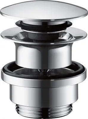 Produktbild von Ablaufgarnitur PUSH-OPEN AXOR für Waschtisch- und Bidetmischer chrom chrom