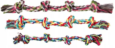 Produktbild von TRIXIE 3274, Hund, Seil, Mehrfarbig, Baumwolle, 540 mm