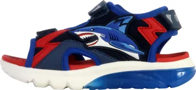 Image de Geox J Sandal Ciberdron B Couleur Bleu