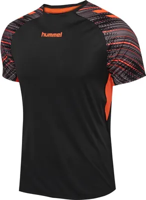 Produktbild von Hummel hmlBLAZE PRO TRAINING JERSEY S BLACK/ORANGE XXL