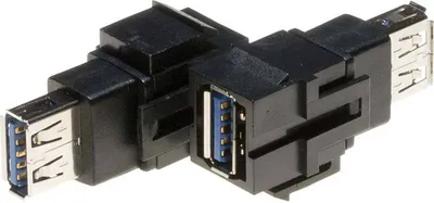 Produktbild von Lyndahl LKK0181SW  Keystone USB 3.0 AF/AF Schwarz