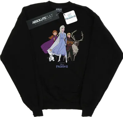 Produktbild von Disney - "Frozen 2" Sweatshirt für Herren BI25057 (5XL) (Schwarz)
