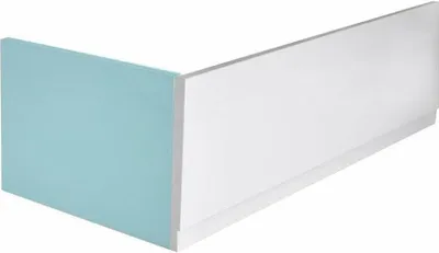Produktbild von Polysan PLAIN Frontschürze 160x59cm, rechts, weiß