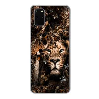 Produktbild von MuchoWow® Handyhülle Schutzhülle Hülle für Samsung Galaxy S20 Plus Tiere - Collage - Schmetterling Silikon Softcase Handy Hülle - Hartschale