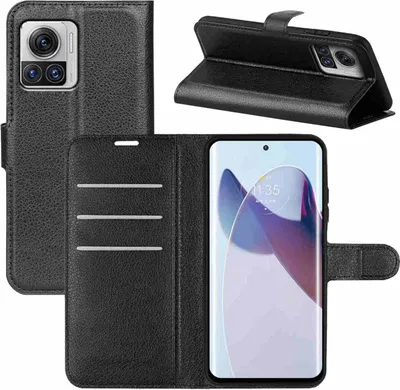 Immagine prodotto di Per Motorola Edge 30 Ultra Custodia del telefono cellulare Custodia in  nera Protezione della custodia