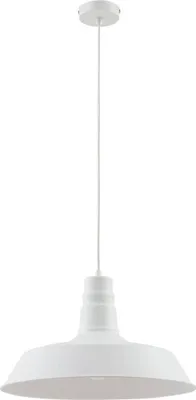 Produktbild von Lindby Hängeleuchte Laylan, weiß, Ø 46 cm, Metall