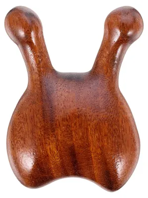 Produktbild von Kleines Holz-Nasenmassagegerät mit glatter Oberfläche für Gesichtsakupunktur