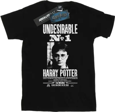 Produktbild von Harry Potter - "Undesirable No. 1" T-Shirt für Herren BI30116 (XL) (Schwarz)