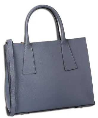 Obrázek produktu pro Toscanto modrá, šedá velká kabelka 32 x 27 x 13 cm OTT183HH5