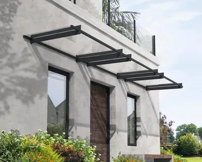 Obrázok produktu pre Palram - Baldachýn Canopia Nancy 4500 antracit 452x94 cm