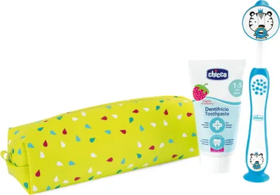 Image de CHICCO Coffret brosse à dents et dentifrice - Tiger, 3r+
