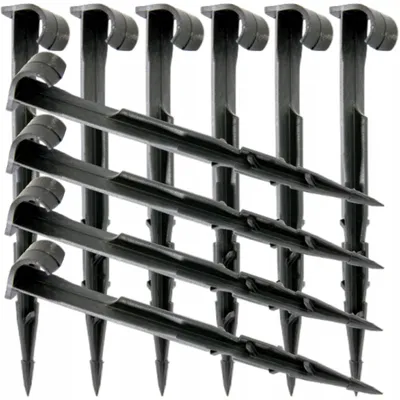 Produktbild von Bradas Tropfschlauch Befestigungsstifte, 50er Set Schwarz
