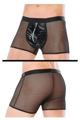 Zdjęcie produktu dla Bokserki Andalea czarne MC/9060 Rozmiar: L/XL