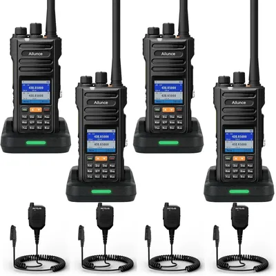 Produktbild von Retevis Ailunce HA2 Funkgerät mit Große Reichweite, Bluetooth-App, wasserdichtes Walkie-Talkie mit Mikrofon, GPS, 2800 mAh, für Industrie Bauwesen