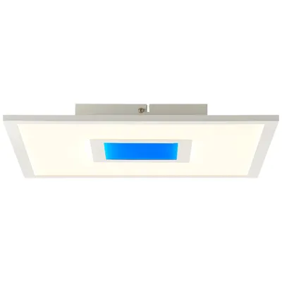 Image de BRILLIANT Panneau de plafond apparent 40x40cm Odella blanc IP20 24 watts dimmable LED intégrée