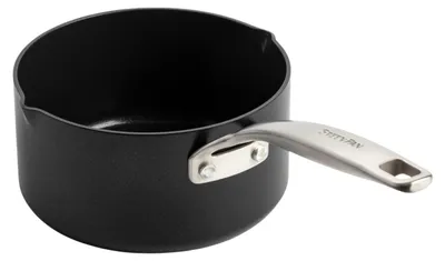 Produktbild von GreenPan Copenhagen Stielkasserolle schwarz 16 cm spülmaschinengeeignet 1.6 L