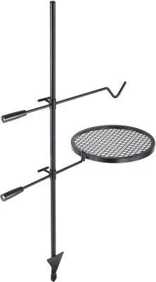 Produktbild von Tragbarer Campinggrill, Stahl, Grillrost für offenes Feuer, verstellbar, für den Einsatz im Freien