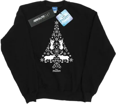 Produktbild von Disney - "Frozen" Sweatshirt für Herren BI25378 (M) (Schwarz)