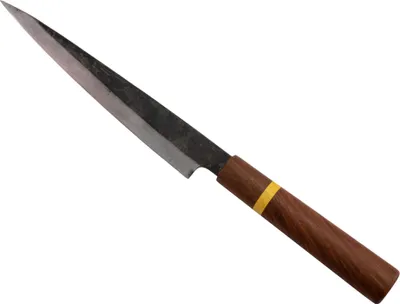 Produktbild von handgeschmiedetes Filetiermesser in Öl gehärtet 21,5cm Klinge Abverkauf
