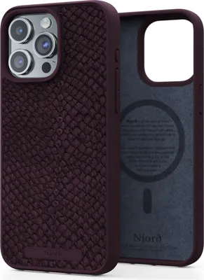 A close-up view of a phone case, showing both the exterior and interior.