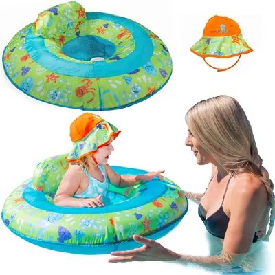 Obrázok produktu pre SwimWays SWW SFL BSF with Hat GML, Modrá, Ružová, plávacie koleso, Chlapec, 2 rok / roky, Čína, 304,8 mm