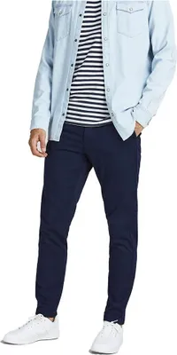 Immagine prodotto di Jack & Jones 12174309, Chino, Adulto, Blu, Cotone, Spandex, Non candeggiare, Lavaggio delicato (30°C)