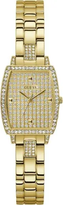 Produktbild von Guess Damen Armbanduhr Brilliant, gold 25 mm GW0611L2