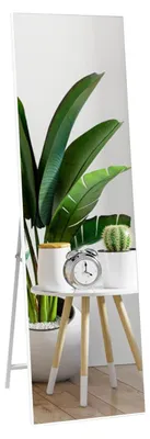 Image de Miroir de grand format, 140 x 41 cm, pour fixation murale ou au sol