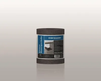 Produktbild von Bitumen-Mauersperrbahn R 500 besandet 10 x 0,24 m = 2,4 m² schwarz