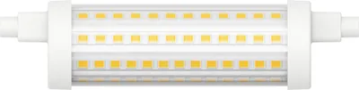 A white LED lamp with yellow LED lights.