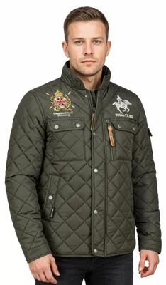 Productafbeelding van Geographical Norway WY4492H/GN-KAKI, herenquiltjas in groene kleur