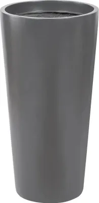 Zdjęcie produktu dla Donica Z Włókna Szklanego D208D Antracyt Mat Z Wkładem SWIP 17 l