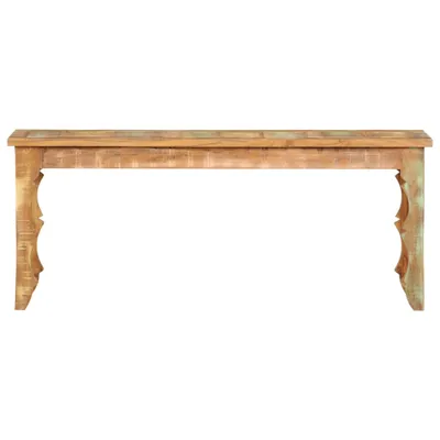 Image de vidaXL Banc 110x35x45 cm Vieux bois massif