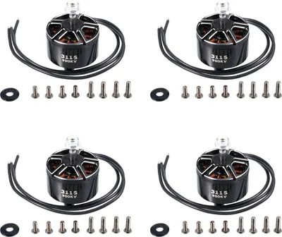 Zdjęcie produktu dla 4 SZTUK 3115 900KV 3-6S Silnik bezszczotkowy do zdalnie sterowanego wielowirnikowca Zamiennik X-Class FPV Cinelifter Taurus X8Pro Protek60 Quadcopter wyścigowy