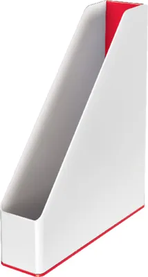 Obrázek produktu pro Leitz stojan na časopisy dvoubarevný WOW bílý/červený