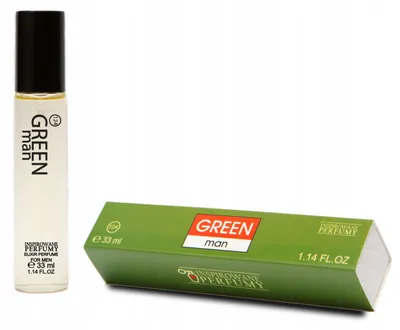 Imagen del producto de Parfüm Green Man, 33 ml: Fragancia fresca, de larga duración, ideal para hombres activos