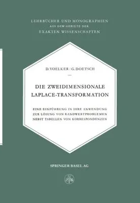 Produktbild von Die Zweidimensionale Laplace-Transformation