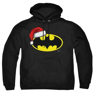 Immagine prodotto di Felpa con cappuccio unisex, design natalizio, Batman, taglia M, colore nero (TV38988)