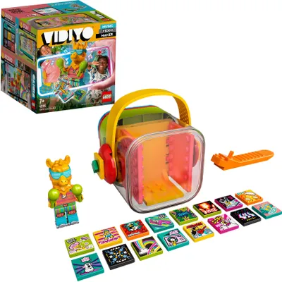 Produktbild von LEGO 43105 VIDIYO Party Llama BeatBox Music Video Maker Musik Spielzeug für Kinder, AR App Set mit Lama Minifigur