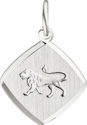 Produktbild von JOBO Anhänger Sternzeichen Löwe 925 Sterling Silber matt Sternzeichenanhänger