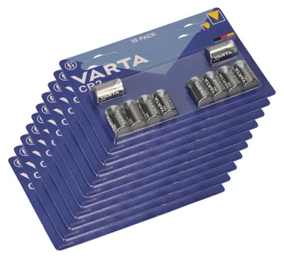Obrázek produktu pro 100x CR2 3V foto blistr Varta lithiová baterie